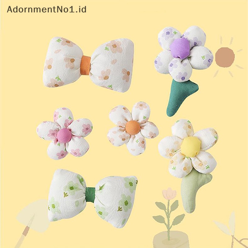 [AdornmentNo1] Bunga Kecil Perhiasan Aksesoris Lucu Ikatan Simpul Bros Bunga Tulip Tas Dekorasi Temperamen Bunga Tombol Cardigan Aksesoris Pin [ID]