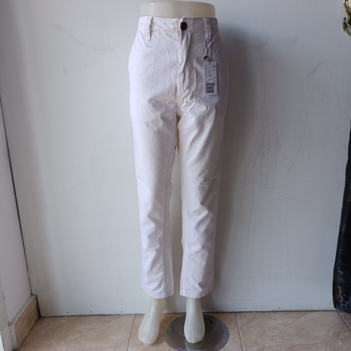 Celana wanita putih polos Celana panjang wanita terbaru kekinian