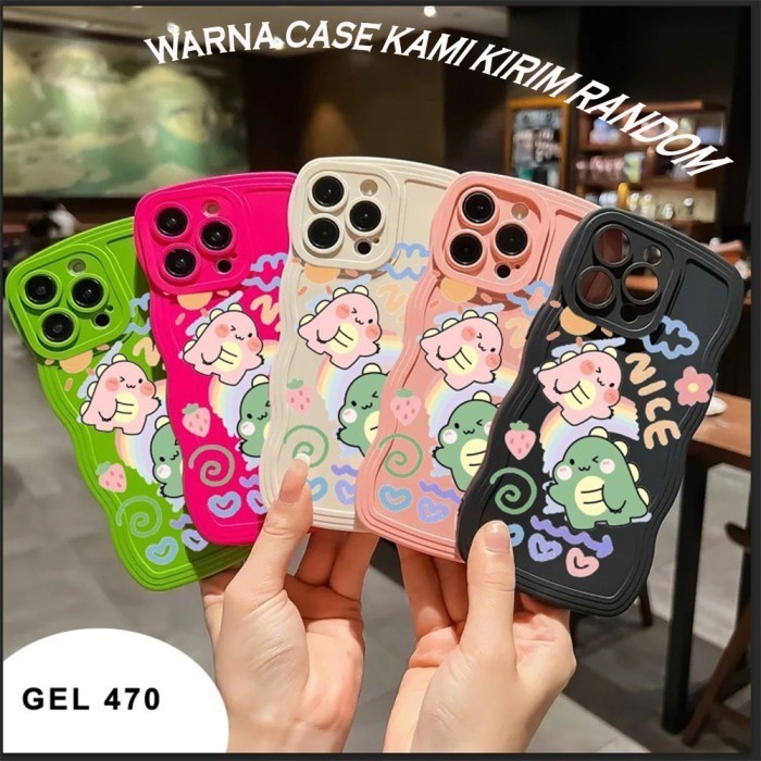 CASE TPU GELOMBANG MOTIF INFINIX SMART 7