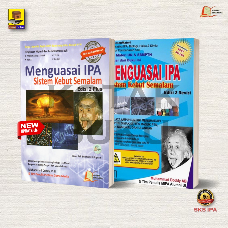 Mengusai IPA / sks IPA / SKS SAINTEK / Buku SKS