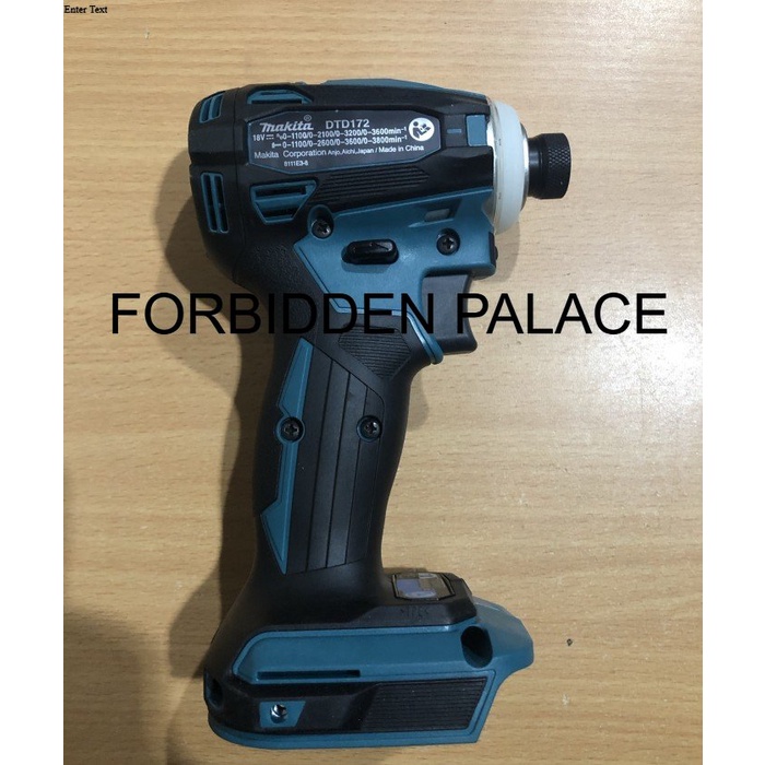 Baru mesin impact driver makita DTD172Z YHN289