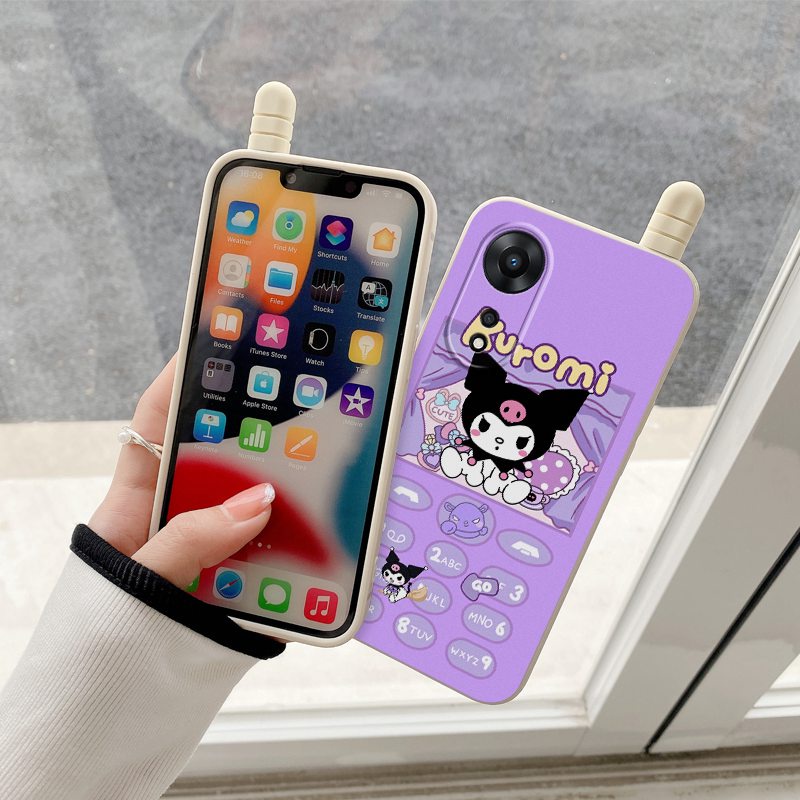 【Phone Style】Kuromi Melody Soft Case HP OPPO A3S C1 A15 A15S A35 2021 A53 A33 A31 A5 A9 2020 F1S F9 Pro F11 A7 A5S A12 A11K A57 A39 A83 A91 A36 A76 A96 A74 A95 A52 A92 A54 A93 A94