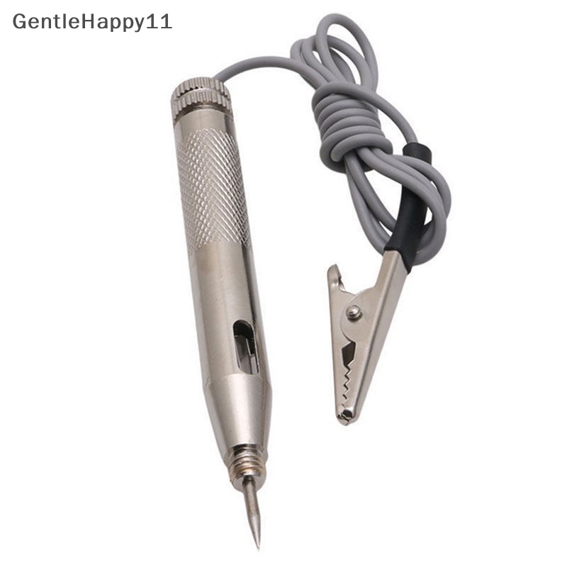 Gentlehappy DC 6-24V Auto Car Light Circuit Tester Lampu Tes Tegangan Pen Detector Probe 6-24v Mobil Auto Voltage Circuit Electrical Tester Test Pen Pensil Dengan Probe Lampu Mobil Otomatis