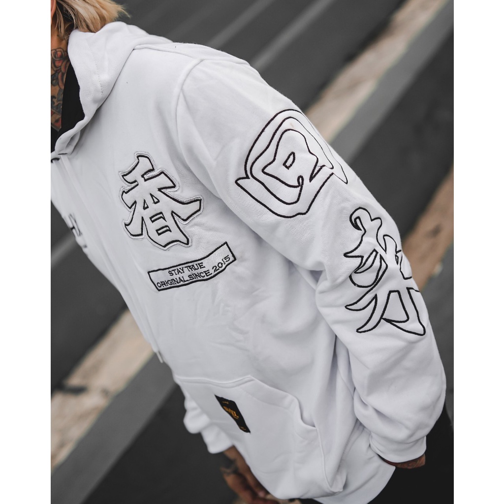 Hoodie Salvio HExia Original Full Bordir