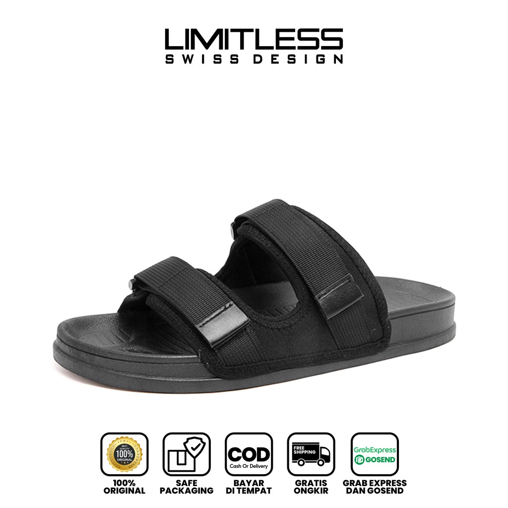 Sandal Cowok Slip On Viral Sandal Selop Pria Mose Terbaru 2023 Sendal Pria Dewasa Slip On Casual Kekinian