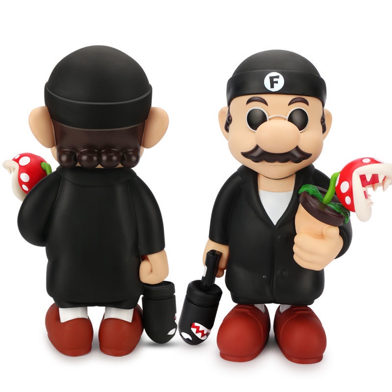 Mainan Boneka Model Action Figure Super Mario Cosplay Leon The Professional Untuk Dekorasi Meja Kreatif Anak