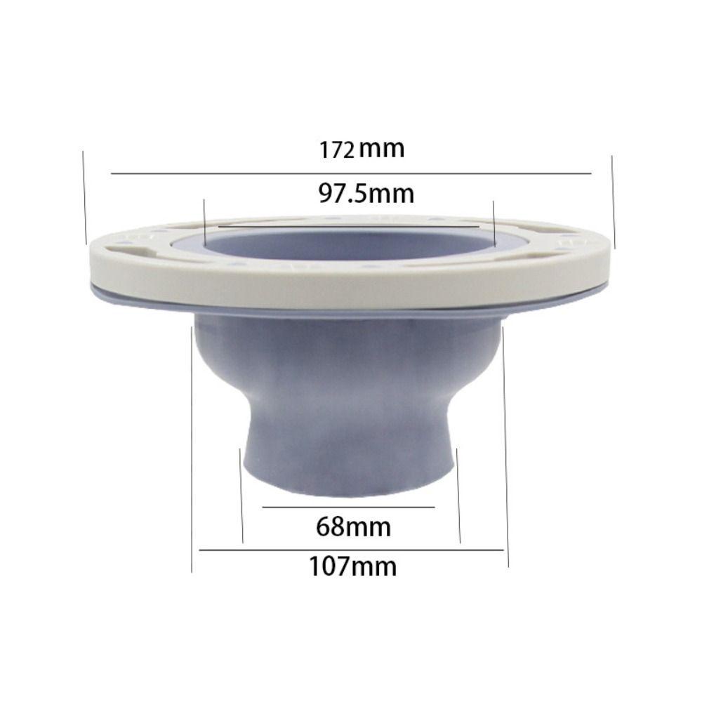 TOP Toilet Flange Ring Tahan Lama Anti Bocor Hardware Drain Pipe Toilet Repairing Parts