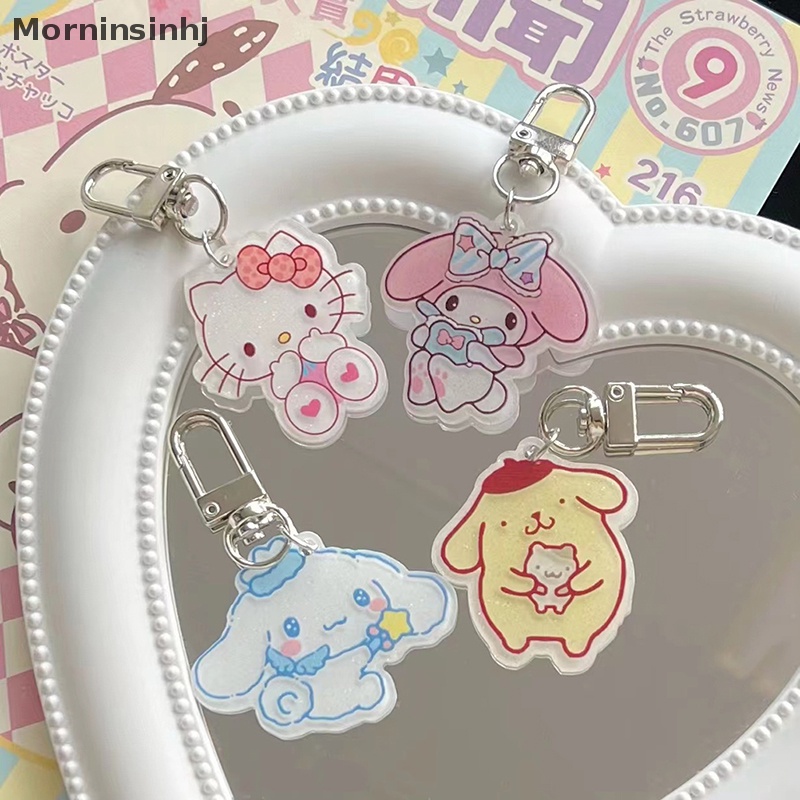 Mornin Kawaii Lucu Hello Kitty Kuromi Mymelody Cinnamoroll Pochacco Kunci Gesper Tas Liontin Aksesoris Hadiah Natal Untuk Gadis id