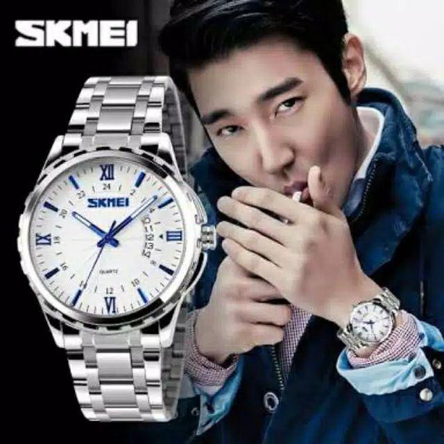 Jam Tangan SKMEI 9069 Pria Analog Free Box