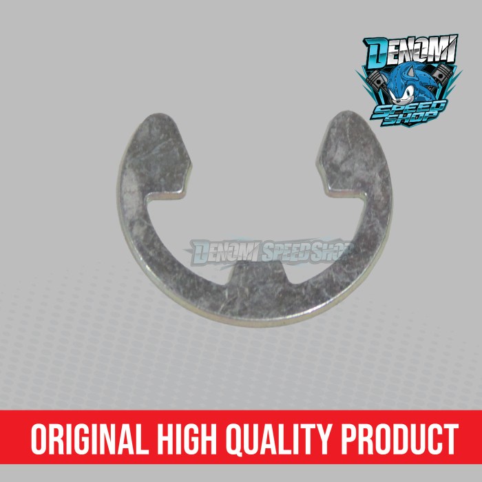 Klip Circlip Clip Kancing Pedal Rem Belakang Yamaha F1ZR FIZR F1Z FIZ R Vega Old Jupiter Z Original YGP 93430-12809