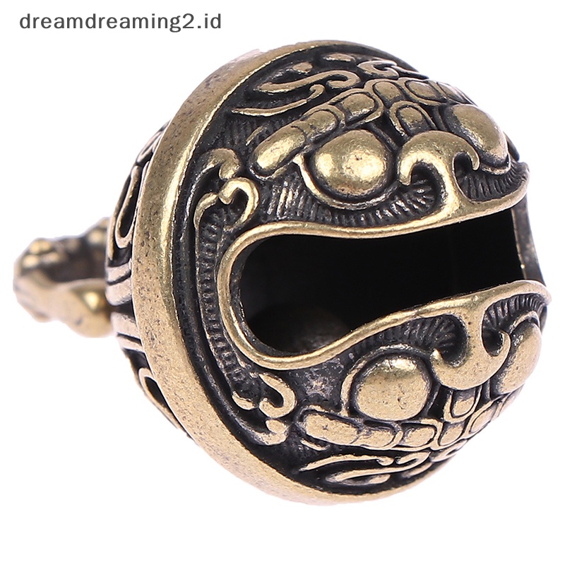 (drea) Lonceng Tetes Kuningan Chinese Good Luck Tinkle Bell Charm Untuk Gelang Dan Gelang Kaki //