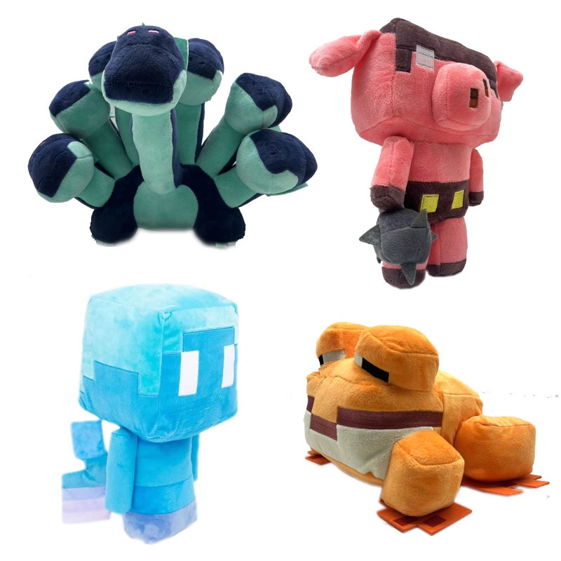 Minecraft Legends Mainan plush Boneka Boneka Lembut Figure Toys Anime Untuk Pesta Ulang Tahun Anak