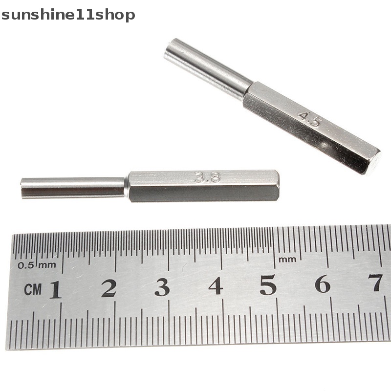 Sho 3.8mm /4.5mm Baru Stainless Steel Security Screwdriver Tool Bit Peralatan Elektronik N