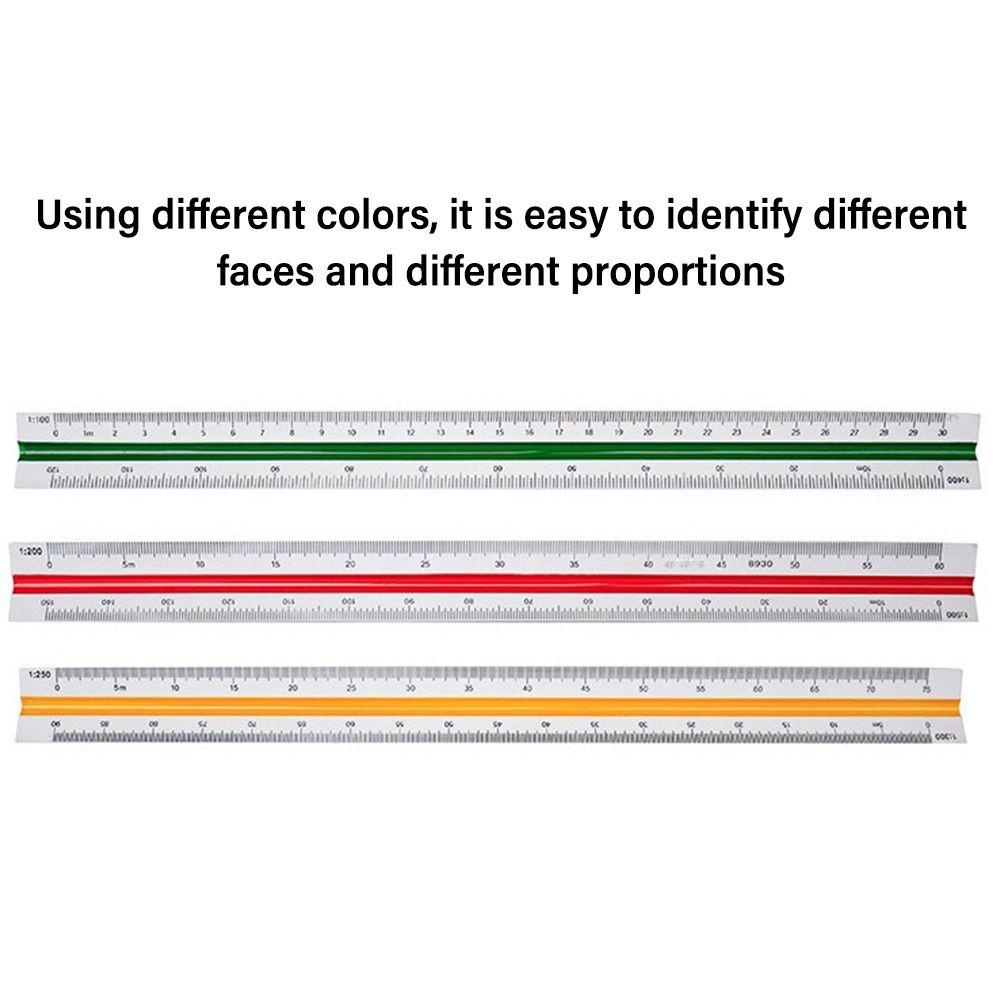 Penggaris Sisik Nanas Desain Multi Warna Penggaris Alat Menggambar Alat Tulis Penggaris Teknis