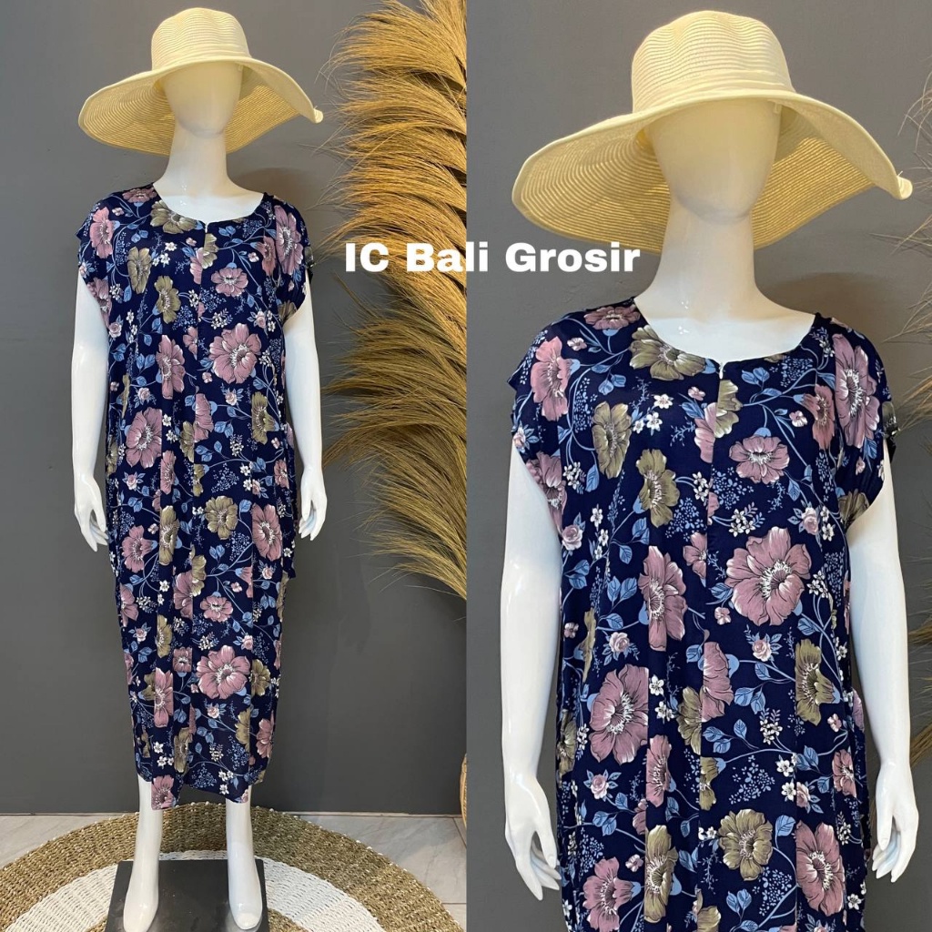 LONG DRESS CANTIKA 002 LDC002 DASTER IBU HAMIL DAN MENYUSUI DASTER RUMAHAN