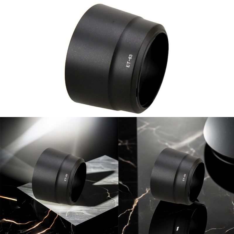 Cre Reversible- ET-63 Lens Hood for 750D 760D EF-S 55-250mm f4-5 6 IS STM - Meningkatkan Fotografi Dengan Aksesori Ini