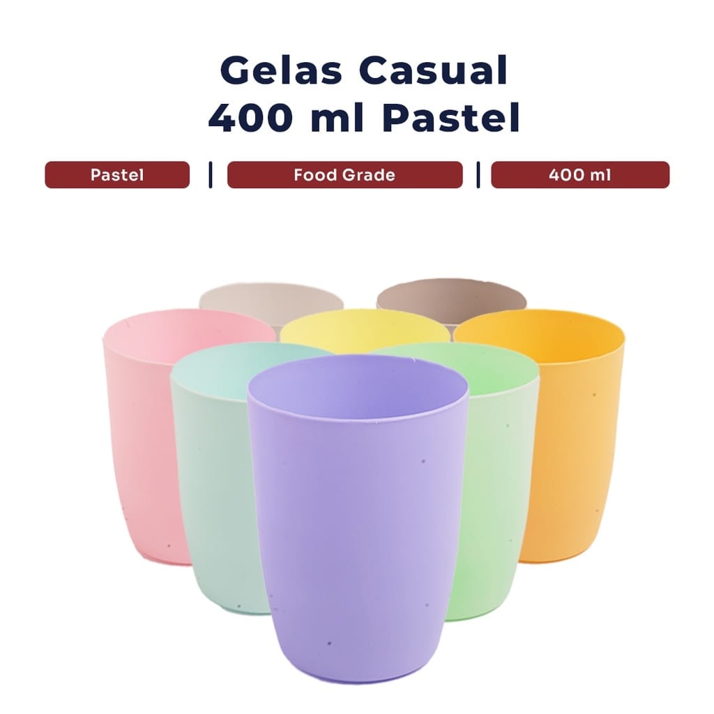 Gelas Pastel 400 Ml jp02