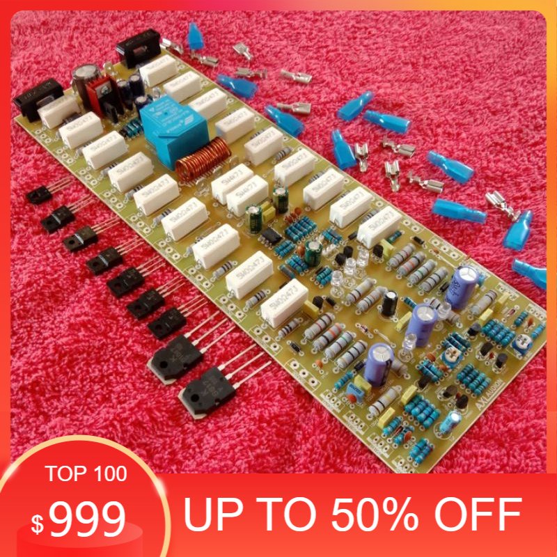 PROMO KIT DRIVER AXL AUDION 3U plus PROTEKTOR dan LED CLIP PCB FIBER fr4