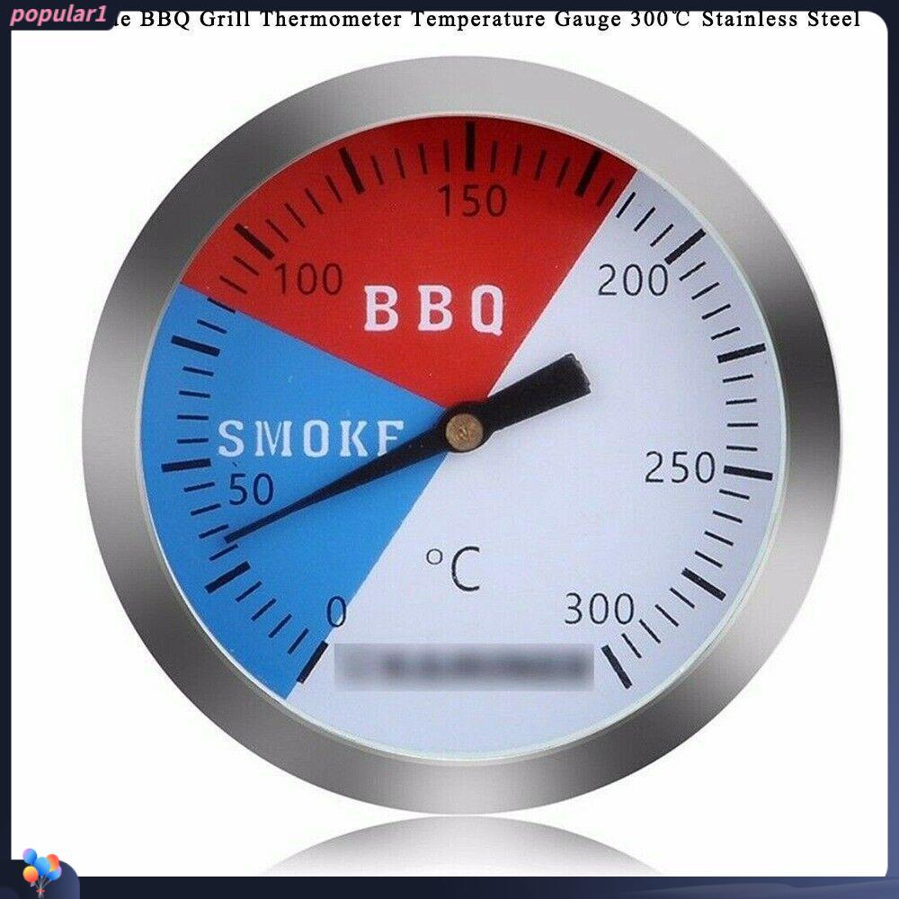 Populer Grill Thermometer Perlengkapan Rumah Stainless Steel Pengukur Suhu Oven