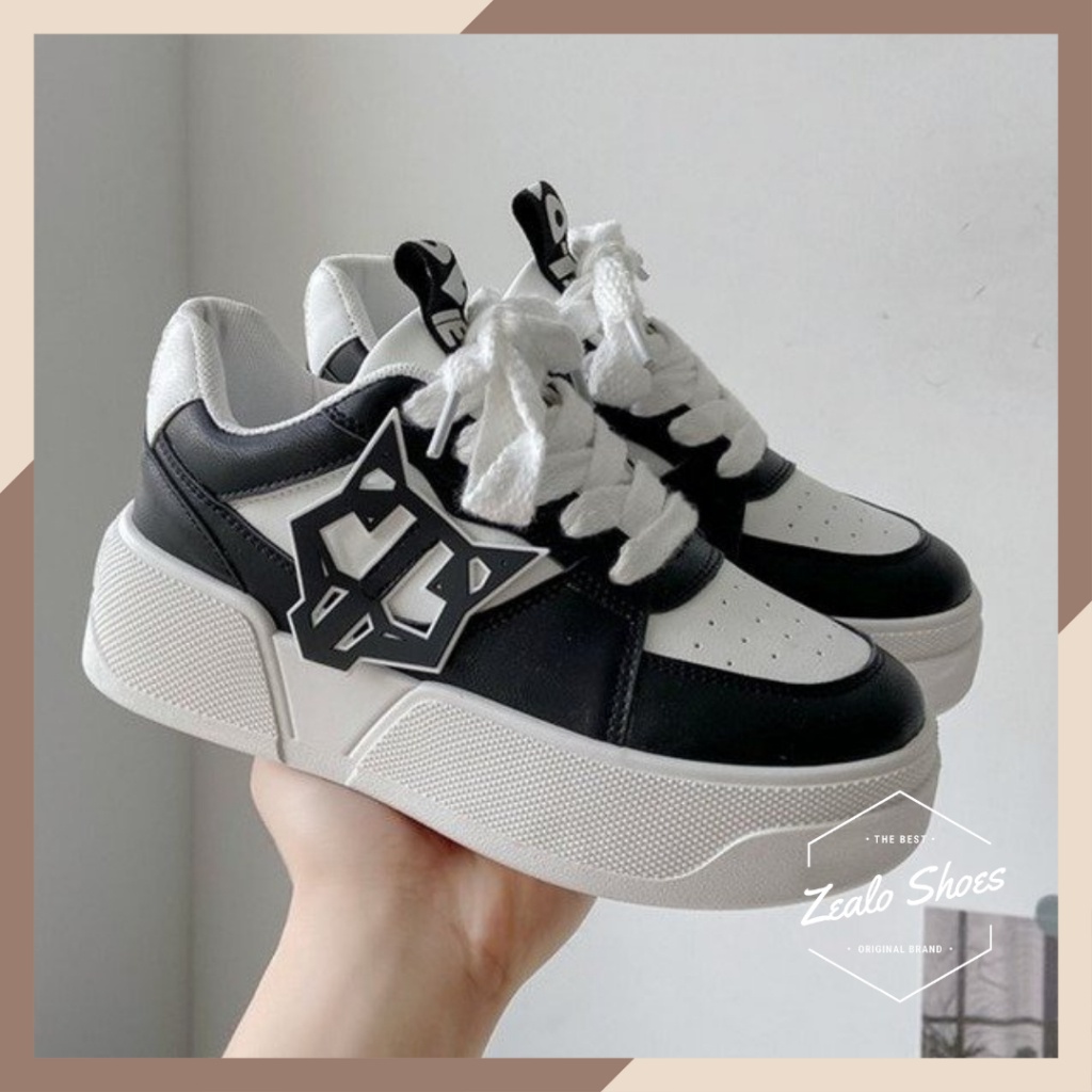 Zealo.Shoes 268 Sepatu Sneakers Wanita Korea Import Sport