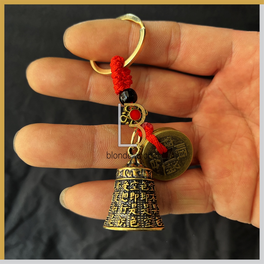 Gantungan Kunci Keychain Lonceng Pixiu Pagoda Kuningan Feng Shui Hoki Koin Coin Cina Motor Mobil Rumah Honda Toyota Suzuki Stnk Acrylic Acrilic Akrilik Aesthetic Estetik Nama Couple Anime Boneka Jepang Korea Tali Kecil Lucu Unik 2 Sisi Buddha Grosir Murah