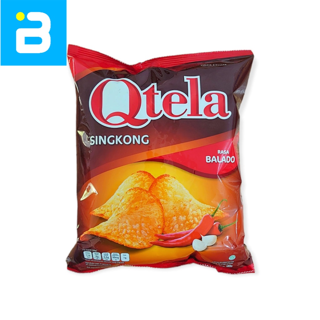 

Qtela Singkong Rasa Balado 180 G