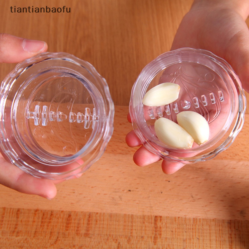 [tiantianbaofu] 1 Pc Garlic Press Chopper Ginger Mincer Hand Presser Grinder Penghancur Kit Butik