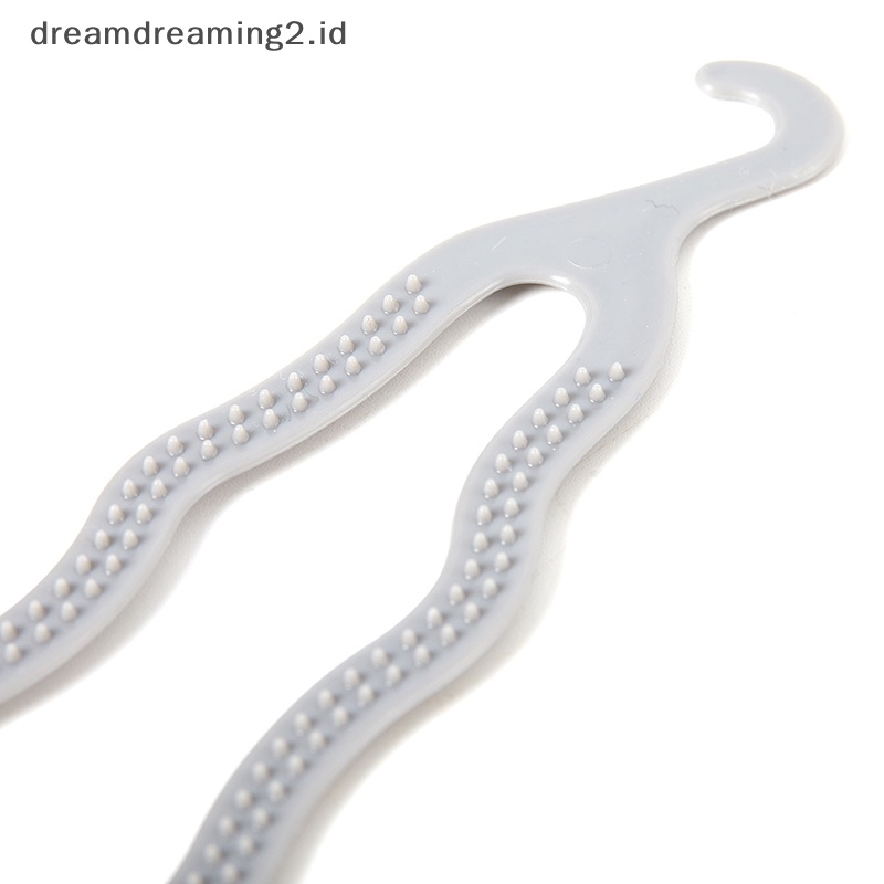 (drea) 4pcs Hair Disk Pull Hair Pin Klip Sisir Untuk Anak Perempuan Alat Styling Rambut Kit //