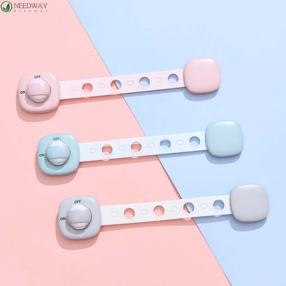 Needway Safety Door Lock Portable Lemari Unik Anti Jepit Tangan Lemari Baby Care Anak Pelindung Pengaman