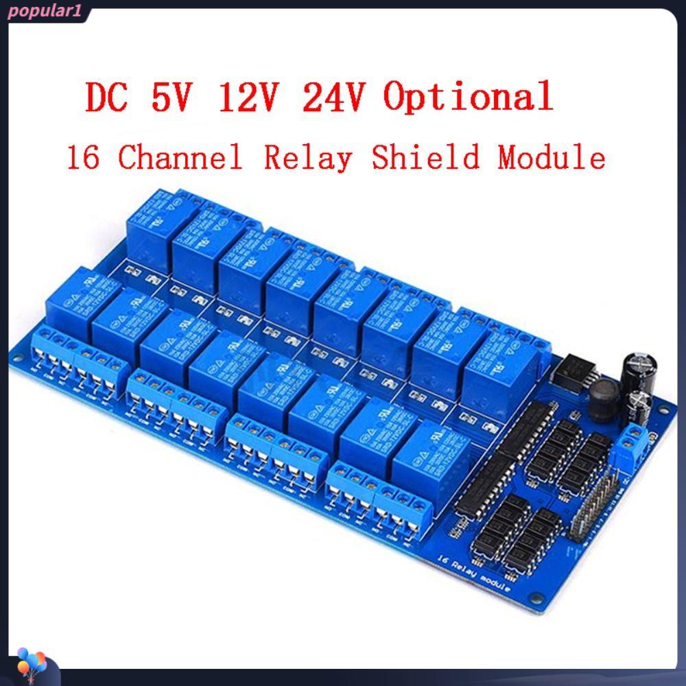 Modul Relay 16channel Populer Untuk arduino optocoupler PIC ARM Power Relay