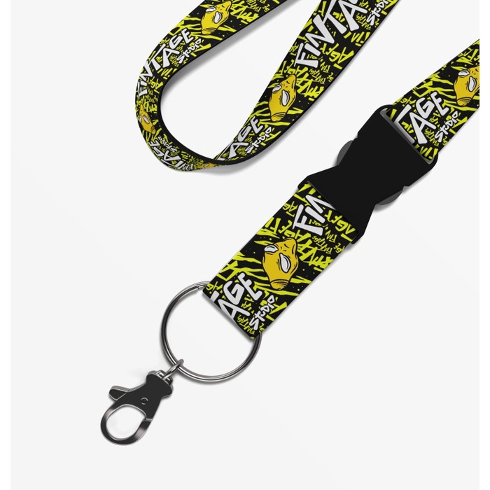 THE DEXO STRAP YELLOW EDITION FINTAGE LANYARD