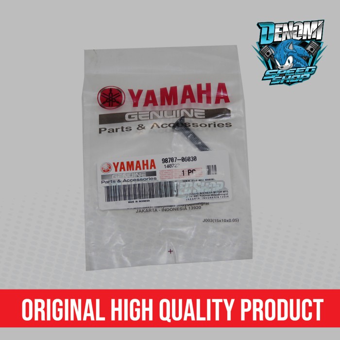 Baut Baud Endgrip End Grip Jalu Bandul Stang Stir Yamaha F1ZR FIZR F1Z FIZ R Vega Vixion Old Original YGP 98707-06030