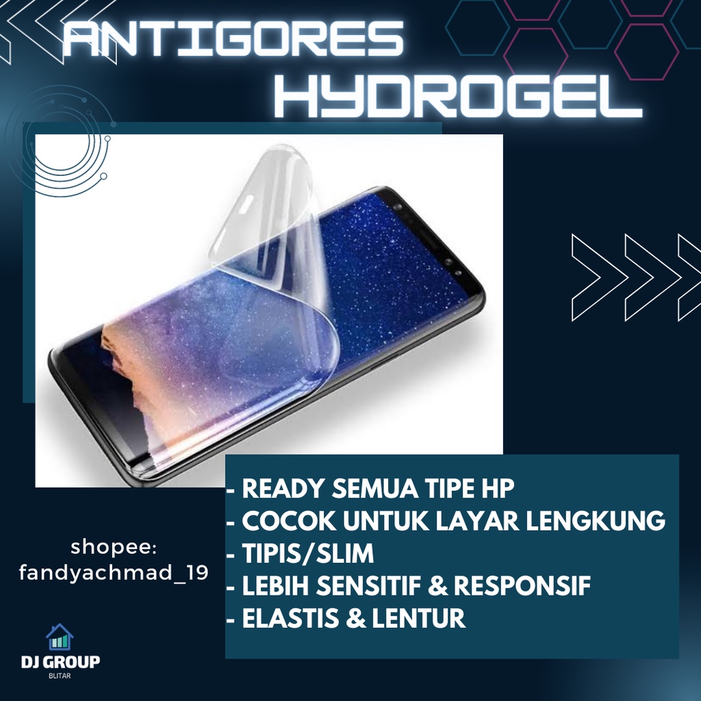 Anti Gores Hydrogel Screen Protector Universal Iphone 3G 3Gs 4 4s 5 5s 5c 6s Plus 6s+ SE 2020 2022 1
