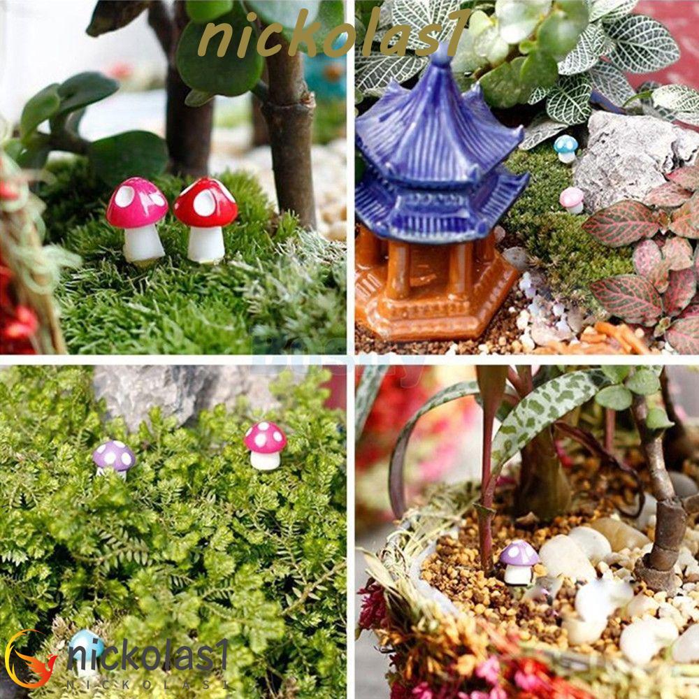 Nickolas1 Patung Miniatur Ornamen Fashion Yard Bonsai Dekorasi Rumput Lanskap Rumah Boneka Peri