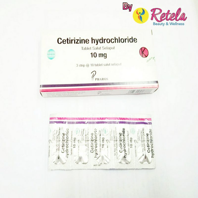 Cetirizine Hcl 10mg 10`S Ogb