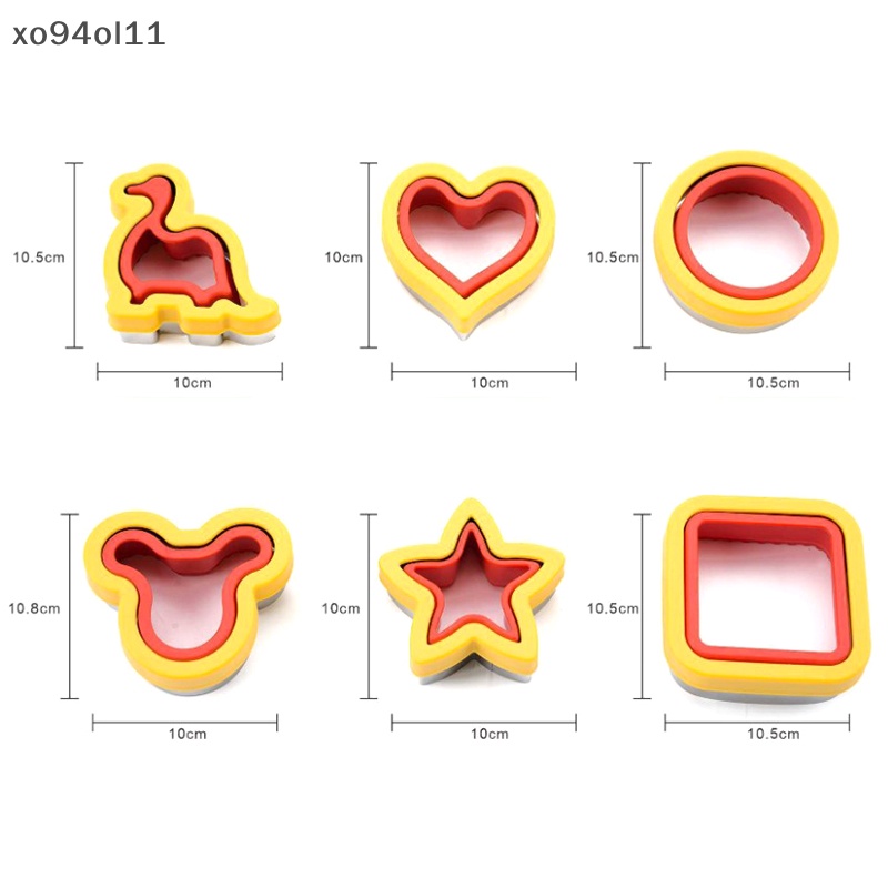 Xo Pemotong Buah Untuk Makanan Anak Kids Cookie Sandwich Mold Maker Dengan Bentuk OL