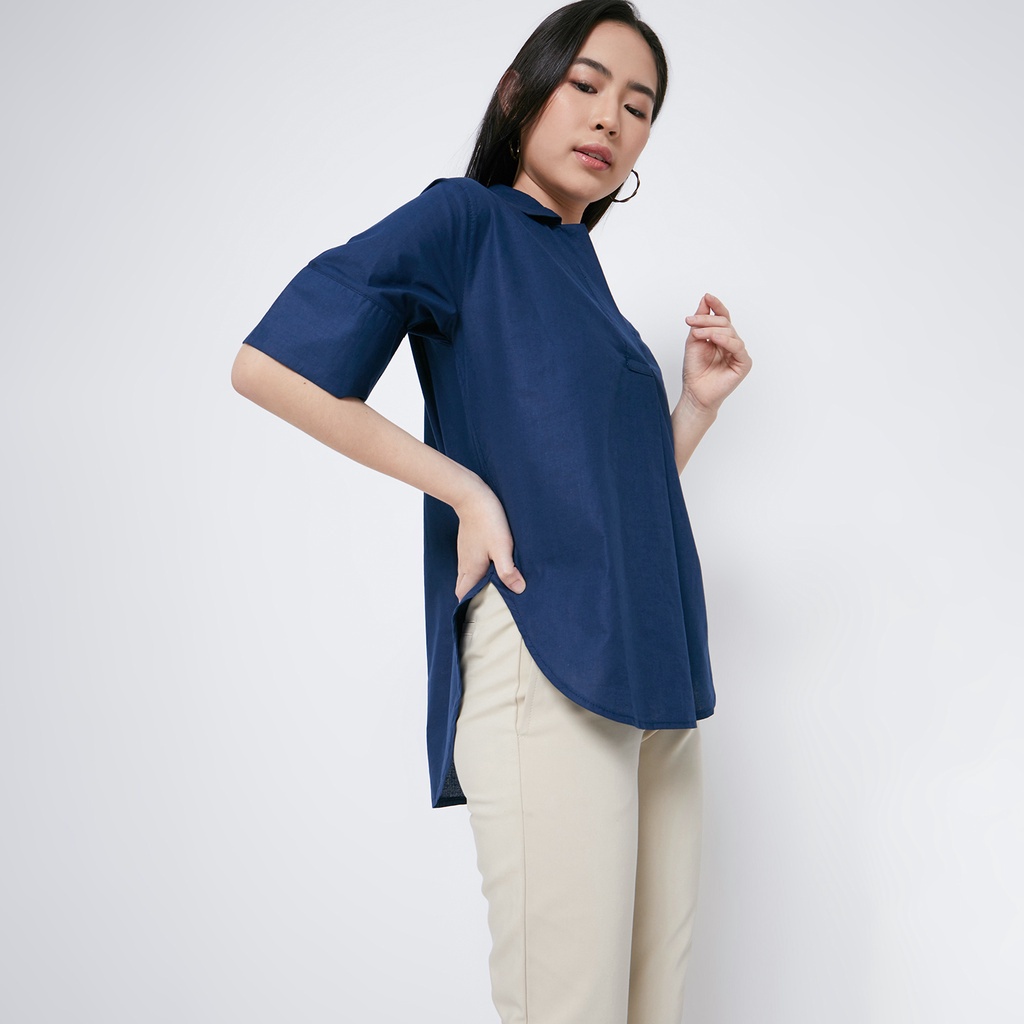 Ms Daisy Nola Cotton Blouse / Kemeja Kerja Wanita / Blouse Wanita Kasual / Blouse Wanita Katun