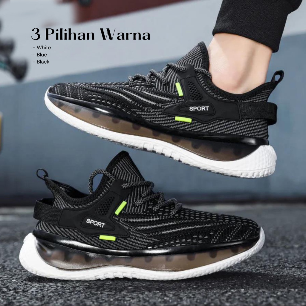 Sepatu Sneakers Casual Pria Dewasa Import Trendy Sports Shoes