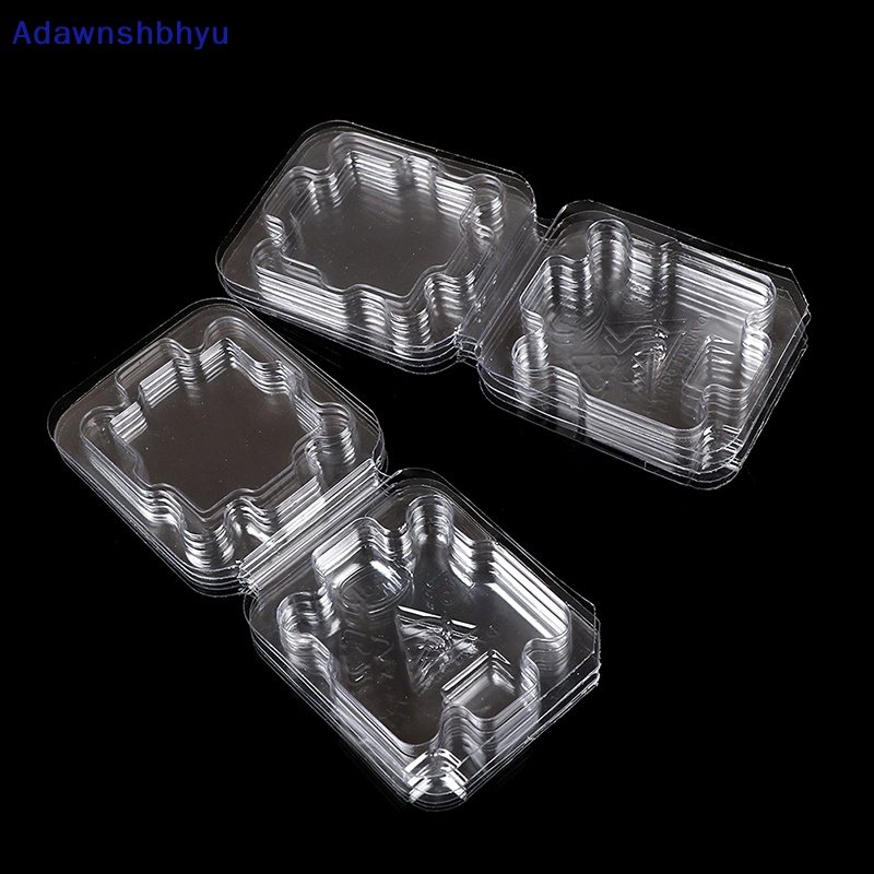 Adhyu 10Pcs cpu case holder tray Kotak Perlindungan Plastik Untuk Socket775 1150 1156 ID