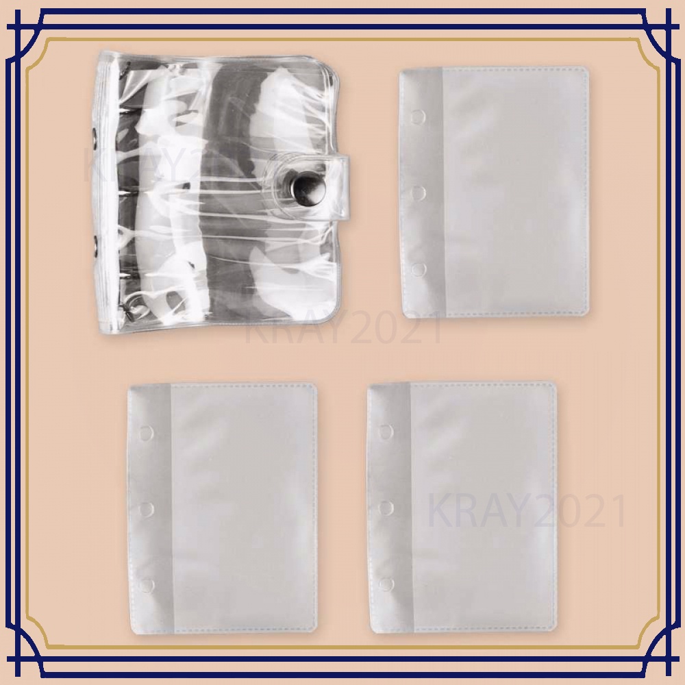 Cover Binder Buku Catatan Jurnal 3 Ring Ukuran A8 AK172