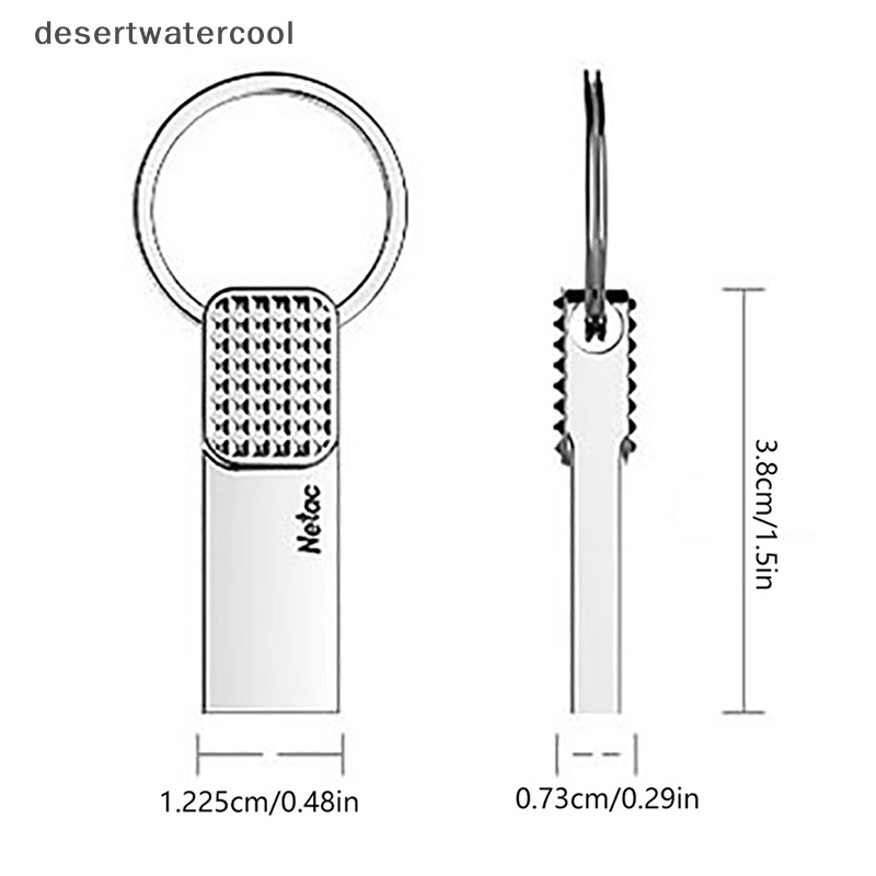 Deid Pen Drive Kecepatan Tinggi8Hb Metal Tahan Air Usb Flash Drives 32GB TYPE-C Memoria Martijn