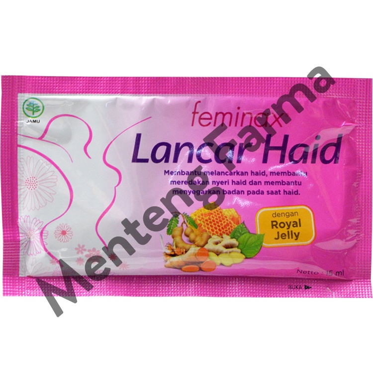 Feminax Cair Lancar Haid 15 mL - Meredakan Nyeri Haid