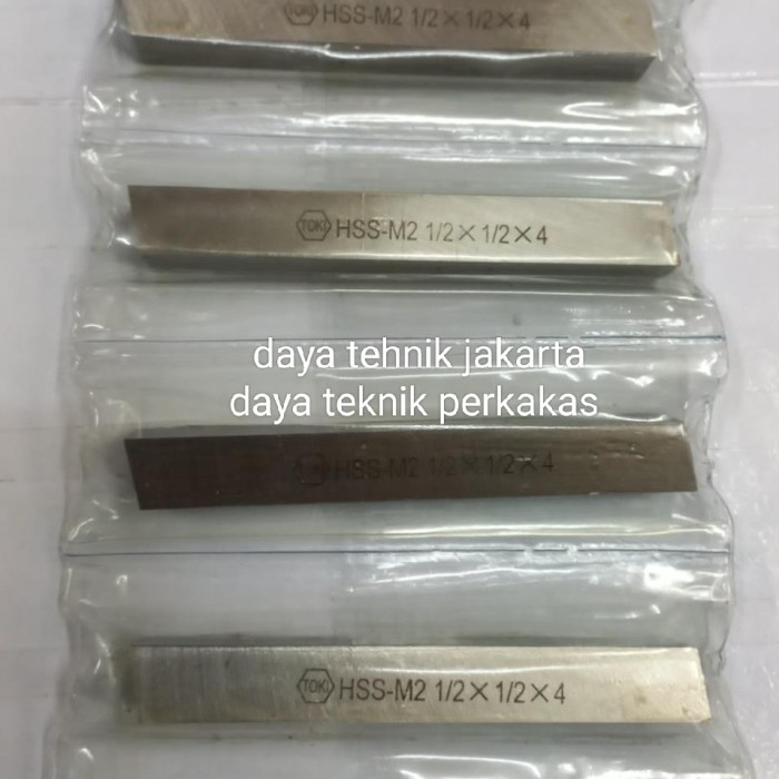 pahat bubut HSS M2 1/2 x 4 toki / toki HSS M2 1/2x1/2x4  DT