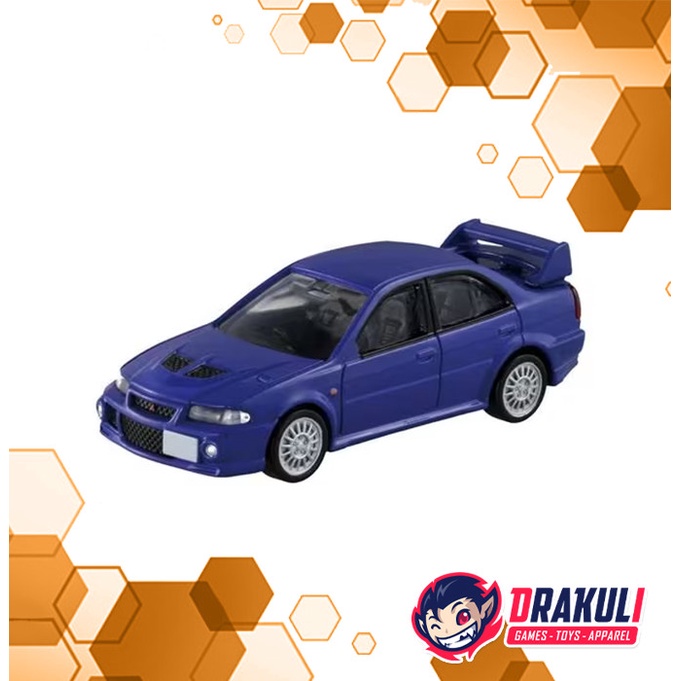 Toys Tomica Premium #13 Mitsubishi Lancer Evolution VI GSR (Blue)