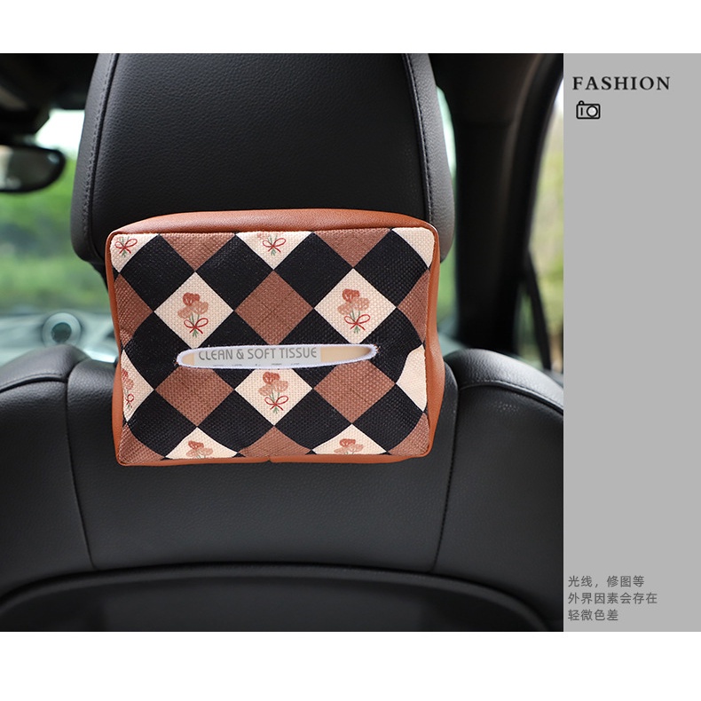 Kotak Tisu Gantung Mobil, car creative cute armrest box, Laci Kertas