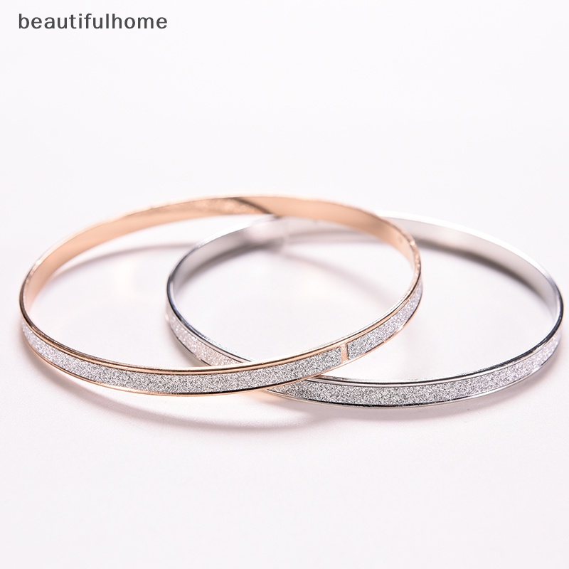 {beautifulhome} Fashion Wanita Bangle Wristband Gelang Manset Bling Lady Hadiah Gelang Bangles.