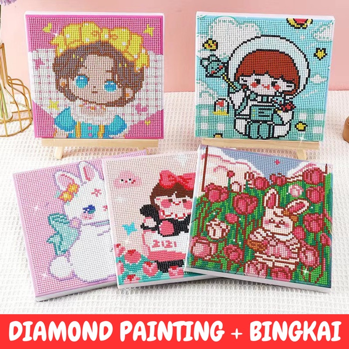 Diamond Painting 5D Kit Mainan DIY Anak Lukisan Diamond ST0054