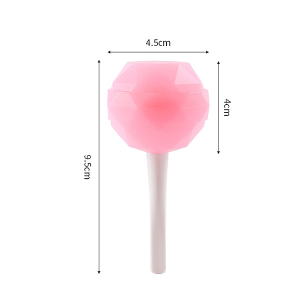 Cetakan Lolipop Silikon Buatan Sendiri Kreatif/Cetakan Es Loli DIY Tahan Lama Pembuat Es Rongga Tunggal/Cetakan Es Krim Reusable/Perlengkapan Dapur/Popsicles Tray Holders