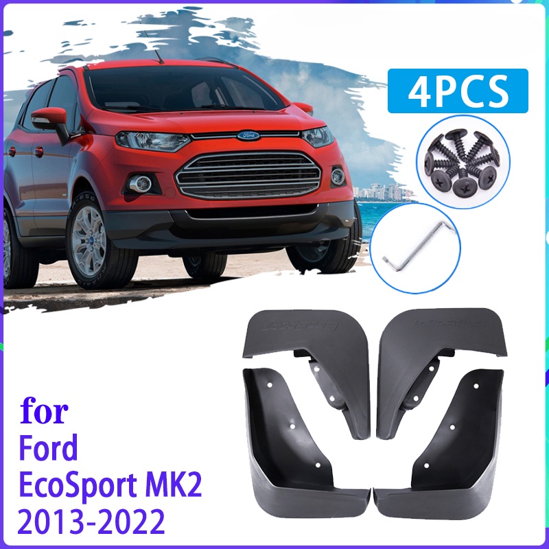 4pcs Flaps Lumpur Mobil Untuk Ford Ecosport 2 MK2 2013~2022 2014 2016 2017 Mudguard Splash Guards Fender Mudflaps Aksesoris Mobil