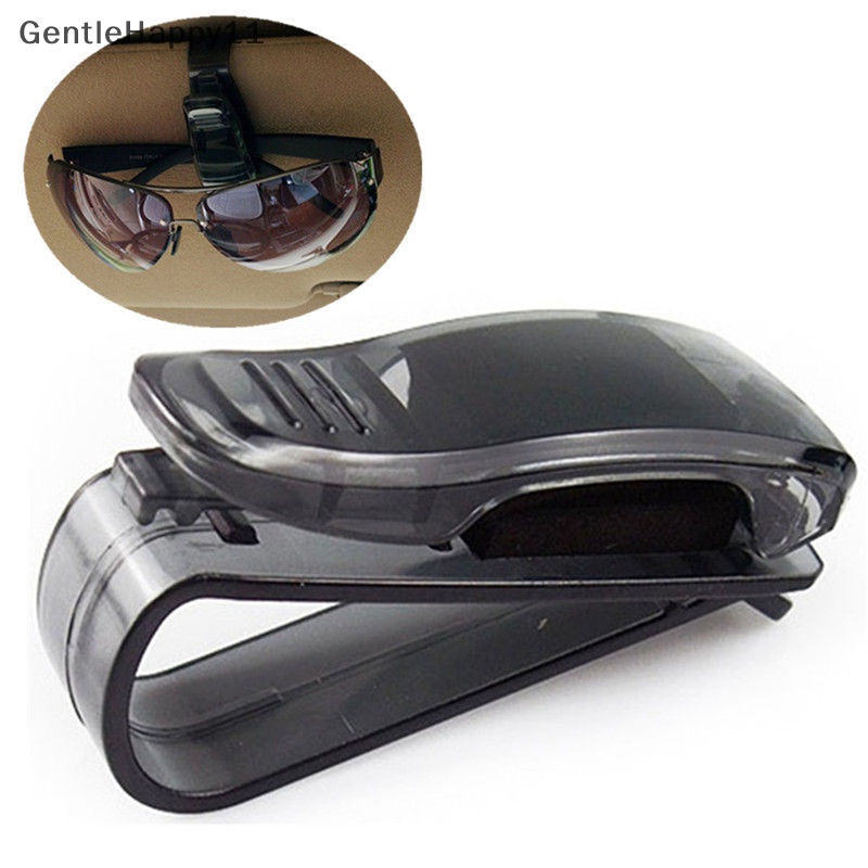 Gentlehappy 1x Fashion Mobil Kendaraan Sun Visor Sunglasses Kacamata Mata Kartu Pulpen Holder Clip Car id